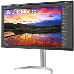 81,3cm/32 (3840x2160) LG 32UP55NP 4ms 16:9 IPS HDMI DP USB-C Speaker 4K UHD Black/White