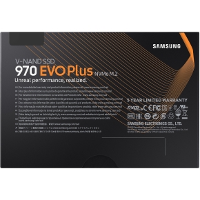 M.2 2TB Samsung 970 EVO plus NVMe PCIe 3.0 x 4 1.3 Phoenix Controller retail