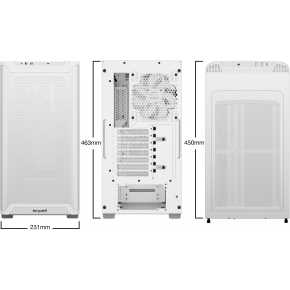 Midi be quiet! PURE BASE 501 Airflow Window White