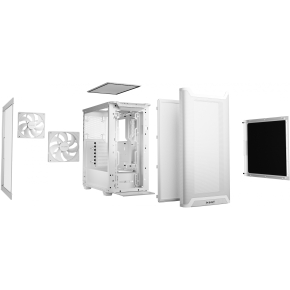 Midi be quiet! PURE BASE 501 Airflow Window White