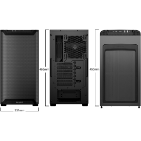 Midi be quiet! PURE BASE 501 Airflow Window Black