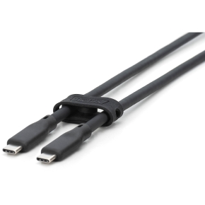 Digitus USB-C 3.2 (ST-ST) 0,5m Anschlusskabel Silikon 4K 100W Schwarz