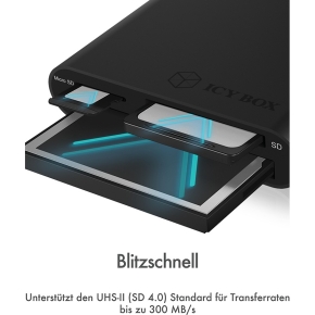 ICY BOX IB-CR301-U3 USB 3.0 SD/MicroSD/CF Kartenleser