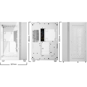 Midi be quiet! Light Base 900 DX white