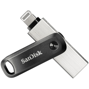 STICK 64GB USB 3.1 SanDisk iXpand Go Apple Lightning black/silver