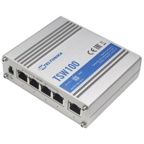 5P Teltonika TSW100 Industrial GSwitch 4x PoE+ (120W)