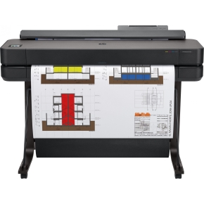 HP DesignJet T650 Großformatdrucker DIN A0 36 USB LAN WiFi inkl. Ständer