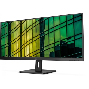 86,4cm/34 (3440x1440) AOC U34E2M Wide Quad HD 100Hz DP 2xHDMI 4 ms Black