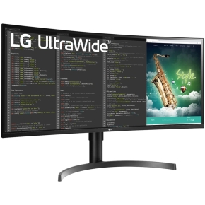 88,9cm/35 (3440x1440) LG 35WN75CP-B Curved 21:9 5ms 2xHDMI DP USB-C VESA Speaker UWQHD