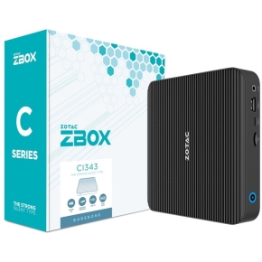 ZBOX CI343 NANO Mini-PC Barebone Intel N100 2xDDR5 SODIMM SATA M.2