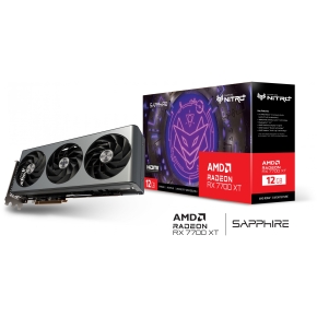 RX 7700 XT 12GB Sapphire NITRO + Radeon GDDR6 3 Fan