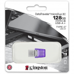 STICK 128GB Kingston DataTraveler microDuo USB3.2