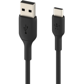 Belkin USB-C/USB-A Kabel PVC, 15cm, schwarz