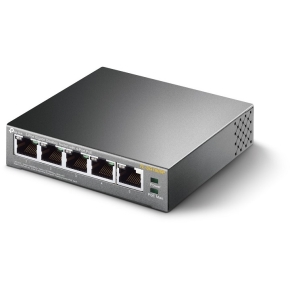 5P TP-Link SG1005P Metall mit 4 PoE-Ports