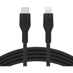 Belkin Flex Lightning/USB-C, Apple zert., 1m, schwarz