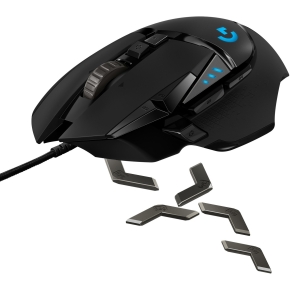 Logitech G502 Gaming Mouse (Hero) USB black