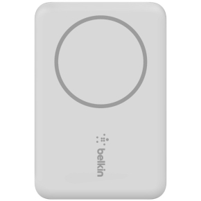 Belkin Magn. drahtlose Powerbank, MagSafe, 2.500 mAh, weiß