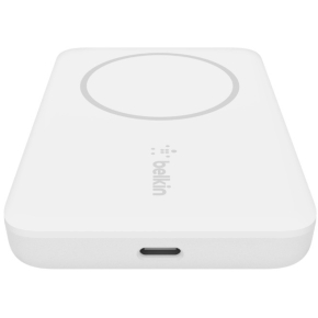 Belkin Magn. drahtlose Powerbank, MagSafe, 2.500 mAh, weiß