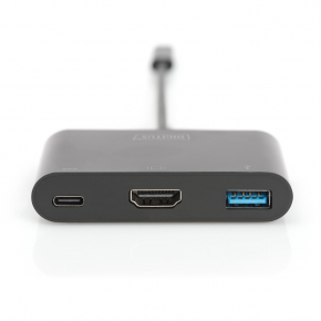 USB-C Adapter DIGITUS HDMI/USB-C/USB 4K/30Hz
