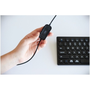 Kensington Headset H2000 PROVC USB-A/USB-C schwarz