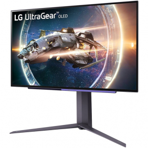 68,6cm/27 (2560x1440) LG 27GR95QE-B OLED Gaming QHD 240Hz HDR10 0,03ms 2xHDMI DP USB VESA Purple Gray