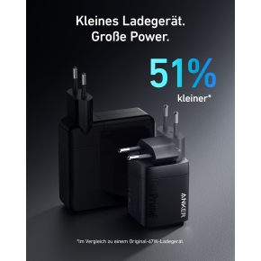 Anker 735 Prime Charger 67W 1 x USB-A 2 x USB-C black
