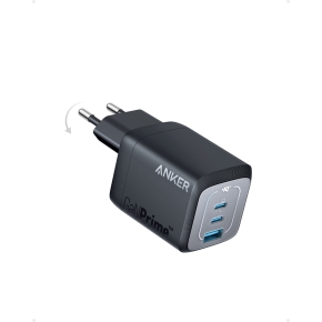 Anker 735 Prime Charger 67W 1 x USB-A 2 x USB-C black