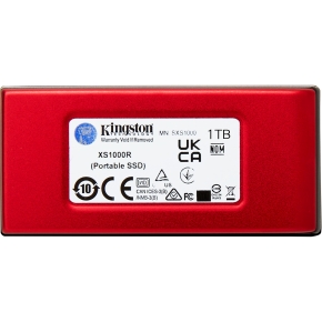 1TB Kingston XS1000 USB 3.2 Gen2 Red