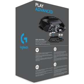 Logitech G502 (Hero) Gaming Mouse LIGHTSPEED kabellos, kabelgebunden