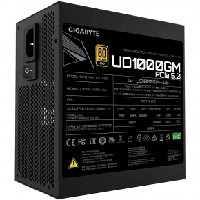 1000W Gigabyte UD1000GM PG5 2.0 | 80+ Gold ATX 3.0