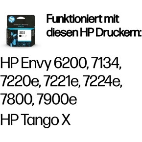 HP Tinte 303 T6N02AE Schwarz