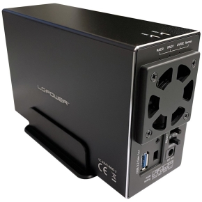 LC-Power Speichergehäuse LC-35U3-RAID-2
