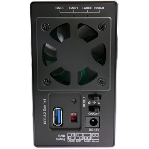 LC-Power Speichergehäuse LC-35U3-RAID-2