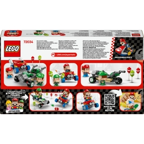 LEGO Super Mario Mario Kart – Baby Mario vs Baby Luigi 72034