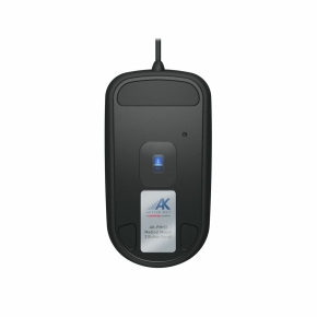 Cherry Mouse AK-PMH3 Medical 3-Button Scroll corded sealed black IP68 kabelgebunden, 3-Button-Scroll-Steuerung, IP68