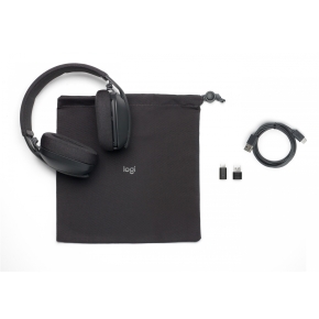 Logitech Zone Vibe Wireless UC headset - GRAPHITE A00167/A00172 UC MFI - EMEA-914