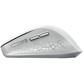 Cherry Mouse STREAM COMFORT Wireless white Ergonomisch