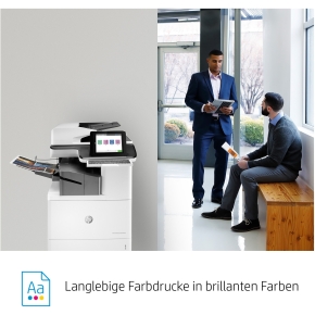 FL HP LaserJet Enterprise Flow MFP M776zs Farblaser-Multifunktionsdrucker 1750 Blatt USB 2.0 LAN Wi-Fi USB 2.0