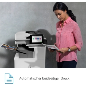 FL HP LaserJet Enterprise Flow MFP M776zs Farblaser-Multifunktionsdrucker 1750 Blatt USB 2.0 LAN Wi-Fi USB 2.0