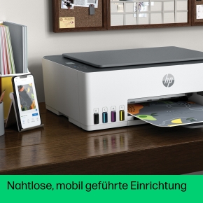 T HP Smart Tank 5105 Tinte-Multifunktionsdrucker A4 Wifi WiFi-Direct Bluetooth LE