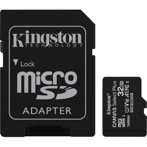 CARD 32GB Kingston Canvas Select Plus MicroSDHC 100MB/s +Adapter