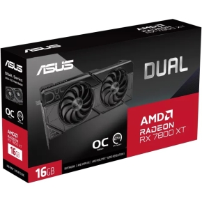 RX 7800 XT 16GB ASUS Dual Radeon OC GDDR6