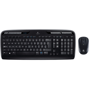 Logitech Desktop MK330 Wireless Black - US Layout