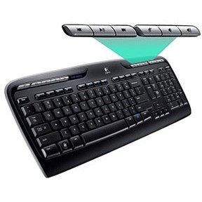 Logitech Desktop MK330 Wireless Black - US Layout