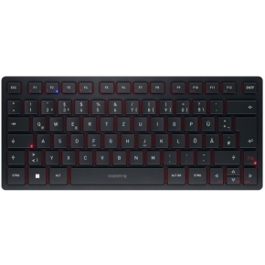 Cherry KW 9200 MINI - Tastatur - QWERTZ - Deutsch - Schwarz