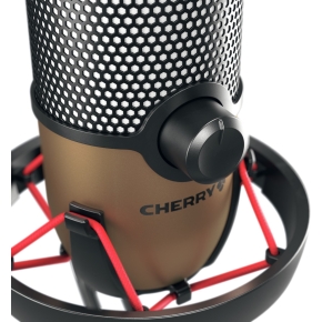 Cherry UM 9.0 PRO RGB - Mikrofon - Schwarz, Bronze