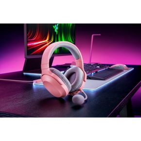 Razer Barracuda X Headset wireless overear pink