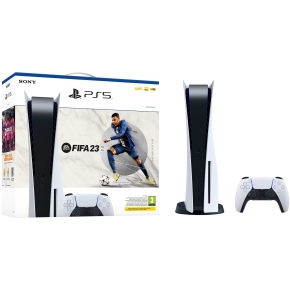 Sony PlayStation 5 Disc Edition inkl. FIFA 23 black white