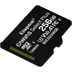 CARD 256GB Kingston Canvas Select Plus MicroSDXC 100MB/s +Adapter