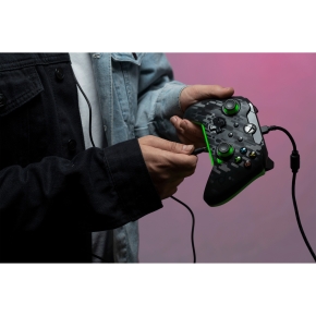 PDP Controller kabelgebunden Neon Carbon XBOX Series X